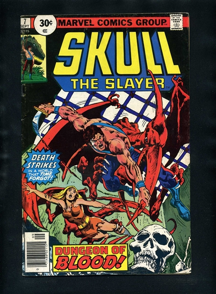 Skull the Slayer #7 VG 1976 Marvel Comic Book